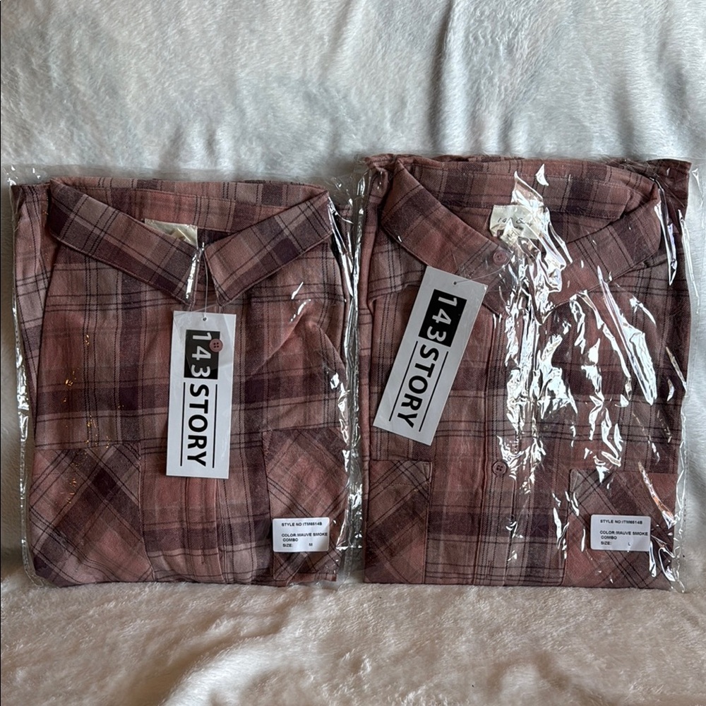 1.4.3. Story by Line Up Mauve Smoke Shirts